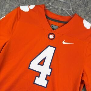 Nike Clemson Tigers Youth Boy’s Girl’s Football Jersey #4 Watson Orange Medium